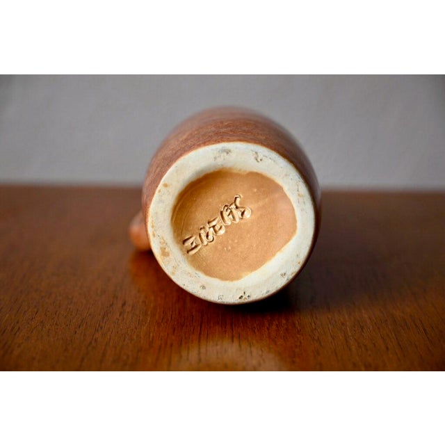 Beige Brutalist Goutte à Papa Ceramic Jug by Max Idlas, 1970s For Sale - Image 8 of 9