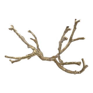 Regina Andrew Metal Branch in Gold For Sale