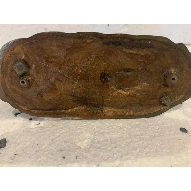 Bronze Horse with Brown Patina on Base, 20th Century For Sale - Image 11 of 12