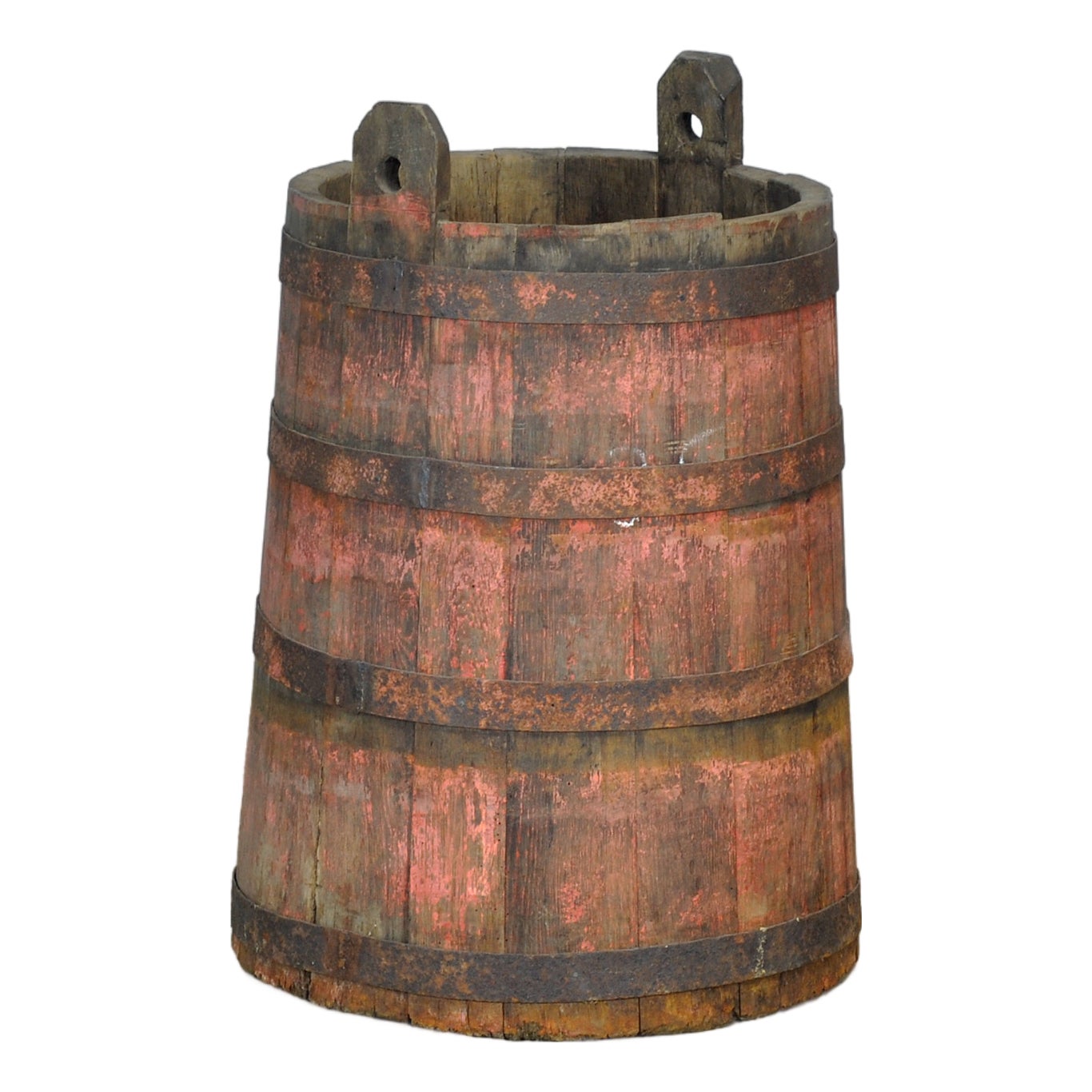 Antique Oak Storage Barrel, 1910 | Chairish