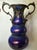 Art Nouveau Bohemian Jugendstil Silver Inclusions Glass Vase For Sale - Image 9 of 9