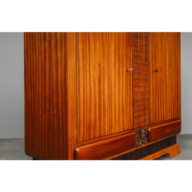 Art Deco Style Sideboard in Mahogany For Sale - Image 11 of 18