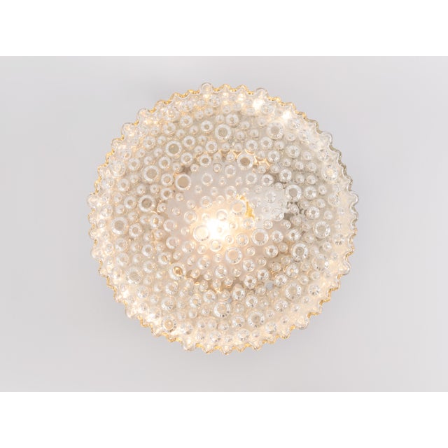 1960s 1960s Staff Leuchten Bubble Glass Flush Mount For Sale - Image 5 of 10