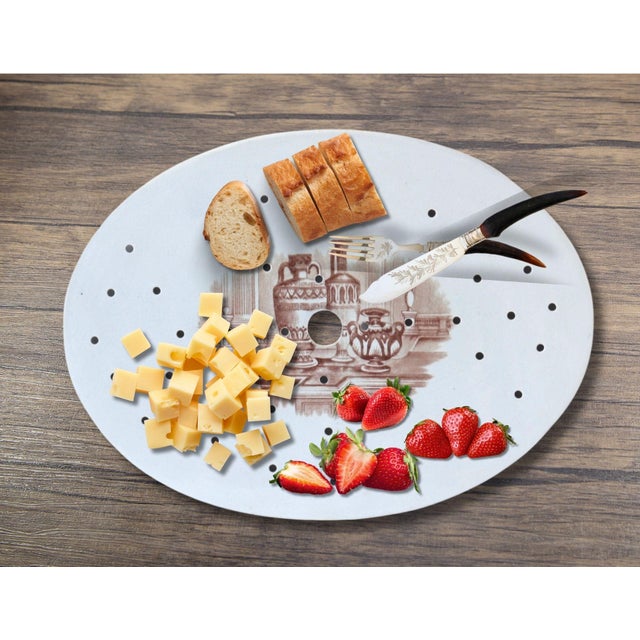 English Antique English Ironstone Meat Drainer For Sale - Image 3 of 3