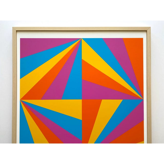 Max Bill Vintage 1991 Serigraph Print 