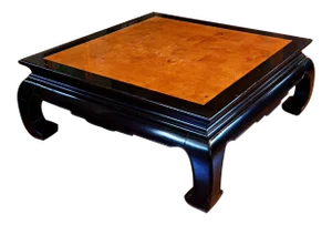 Ethan Allen Ming Dynasty Style Square Cocktail Table