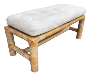 Drexel Heritage Bamboo Bench