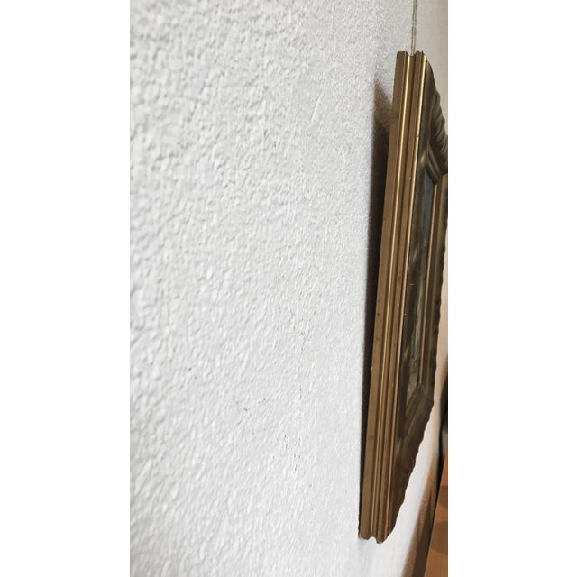 W. Scherer, Village dans les Alpes, Oil on Cardboard, Framed For Sale - Image 8 of 10