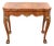 Queen Anne Games Table Console in Walnut from Epstein and Co., 1890s For Sale