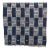 Vintage Baoule African "Comoe Grid" Ikat Throw For Sale