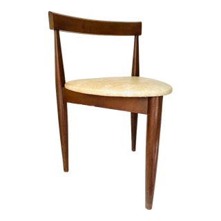 1960s Mid-Century Danish Modern Three-Legged Tripod Dining Chair For Sale