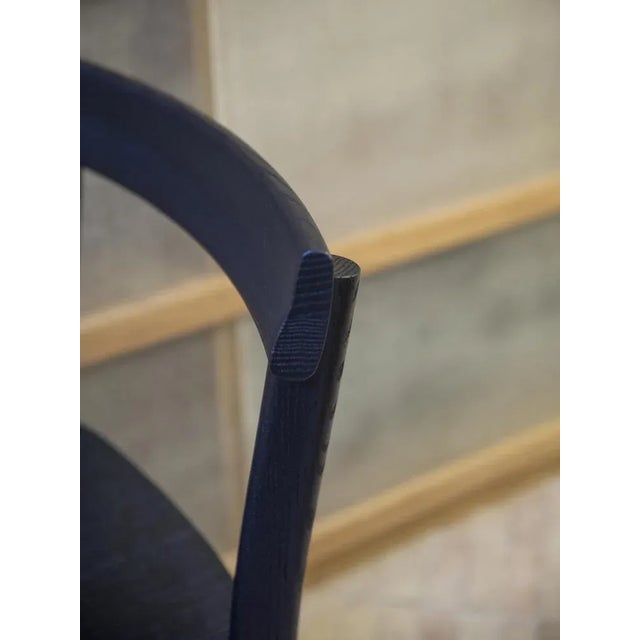 Galta Chairs in Black Oak by Kann Design, Set of 6 For Sale - Image 9 of 11