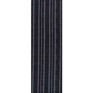 Momeni Contemporary Indoor/Outdoor Riviera Jaunt Rug in Navy, 2'7" x 7'6" Runner For Sale