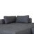 Lawrence Corner Sofa in Grey Fabric from Minotti For Sale - Image 6 of 13