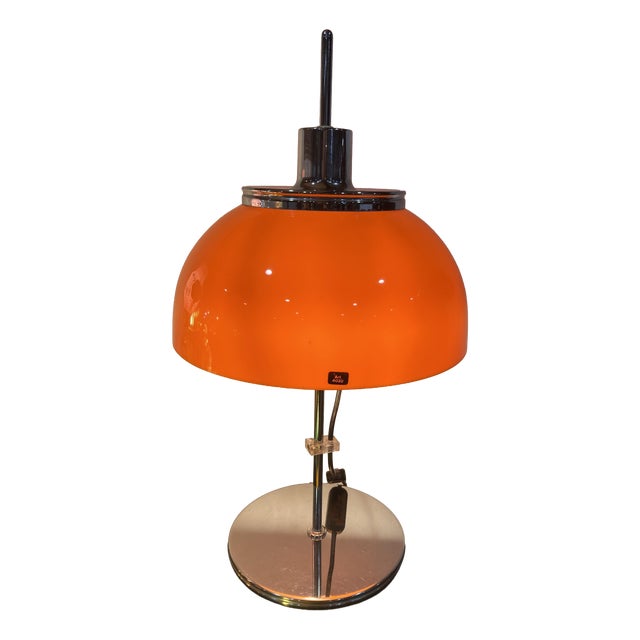 Vintage Space Age Table Lamp from Guzzini, 1960s For Sale