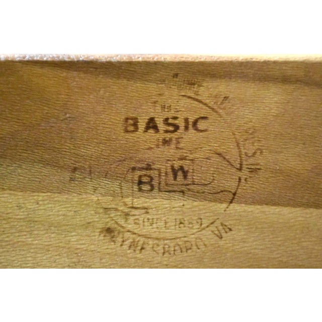 Brown 1960s Refinished Cherry Nightstand by Basic Witz For Sale - Image 8 of 8