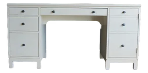Ethan Allen Tango Double Pedestal Desk