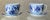 White Circa 1980 Bombay Company Blue & White Earthenware Teacup Wall Pockets - a Pair For Sale - Image 8 of 12