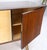 Brown German Art Deco Mid-Century Modern High Gloss 3 Door Petit Credenza Chest For Sale - Image 8 of 12