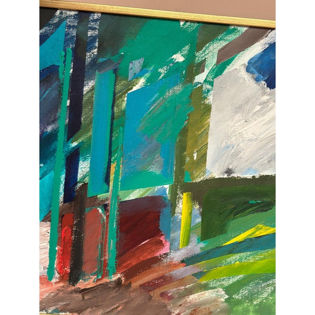 Carl Köhler, Abstract Motif, 1960s, Oil on Canvas, Framed For Sale - Image 10 of 12