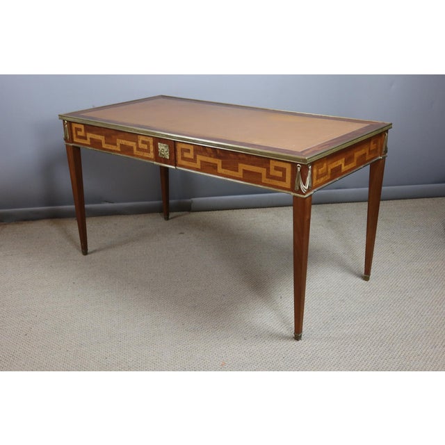 Brown Directoire Style Desk, 1920s For Sale - Image 8 of 13