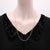 Modern Italian Vintage Sterling Silver 24” Open Link Chain For Sale - Image 3 of 4