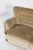 Cream 1950s Art Deco Danish Curved Banana Sofa W Textured Mohair Type Upholstery For Sale - Image 8 of 18