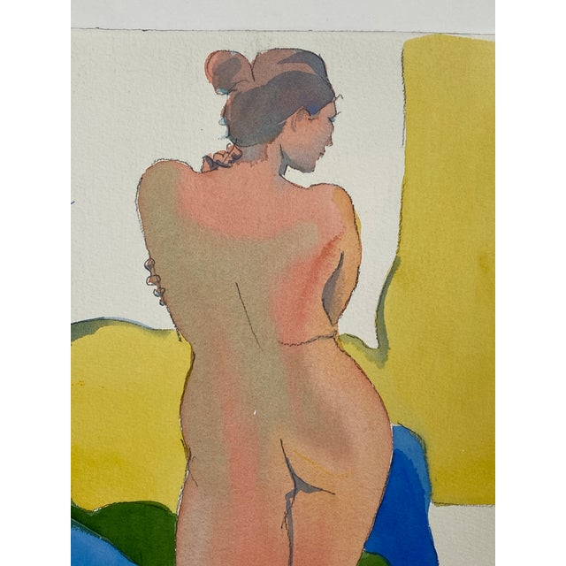 Original watercolor painting by Seattle artist and architect, Jon Hall. Signed/dated by the artist, November 2000. From...