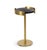 Regina Andrew Pedros Round Drink Table, Brass/Black Marble For Sale In Detroit - Image 6 of 6