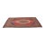 Red & Nvy Blue Vintage Floral Carpet For Sale