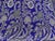Egyptian Blue Floral Throw Shawl or Wall Hanging For Sale - Image 6 of 12