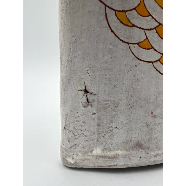 Ceramic Vintage Initial Signed Studio Pottery Vase For Sale - Image 7 of 7
