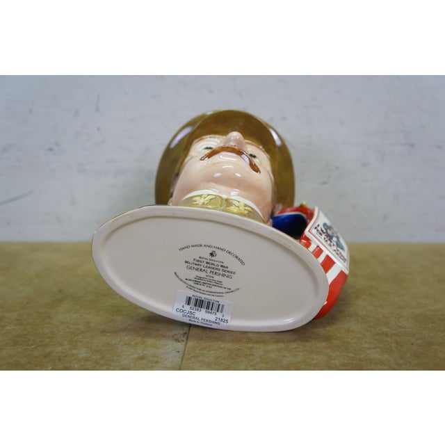 Royal Doulton General John Pershing Military Leader Toby Character Jug For Sale - Image 14 of 17