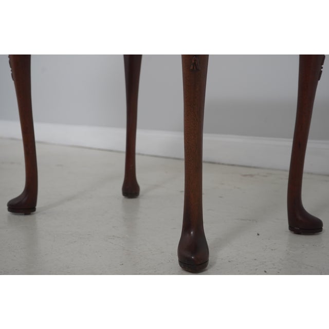 Wood Hickory Chair James River Collection Mahogany Dressing Table For Sale - Image 7 of 17