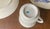 Modern 1980s Snack Plates With Cups Set of 8 - 16 pcs For Sale - Image 3 of 4