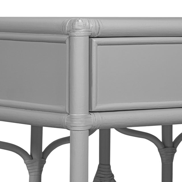 David Francis Ivy Nightstand - Light Gray For Sale - Image 4 of 10