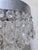 Vintage Mid-Century Modern Reeded Chrome Tiered Crystal Chandelier For Sale In New York - Image 6 of 10