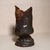 A striking, one-of-a-kind brutalist ceramic vessel with a deeply sculptural presence. Handbuilt with an organic,...