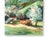Original work by French artist Liliane Paumier (born 1947), a recognized Normandy painter whose landscapes, coastal...
