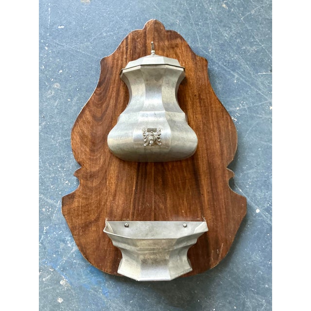 Vintage Regency Faceted Lavabo For Sale - Image 4 of 8