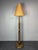 Mid-Century Brutalist Art Deco Floor French Wood Turned Lamp in the Style of Charles Dudouyt, 1950s For Sale - Image 14 of 14