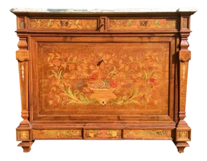 Napoleon III Marquetry Commode