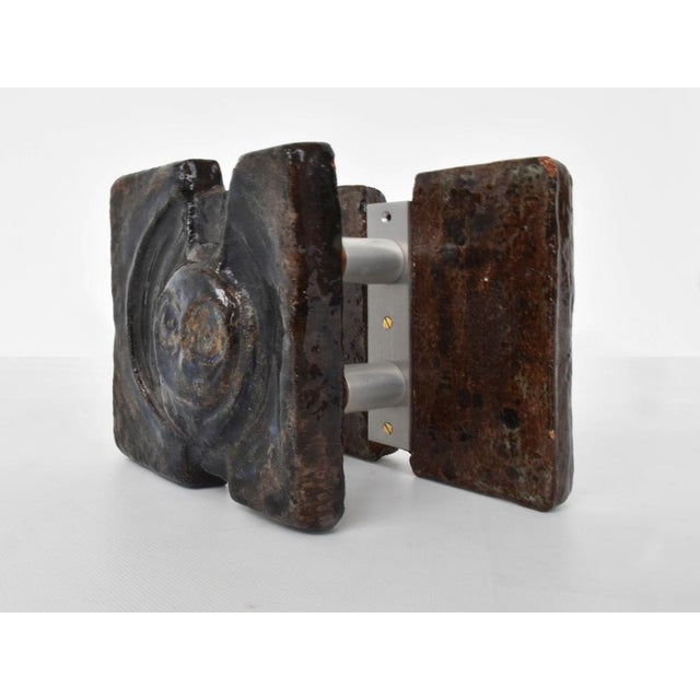 1970s Vintage Handles with Stylized Owl, 1970, Set of 2 For Sale - Image 5 of 7