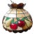 Vintage Slag Glass Pendant Light Fruit Motif For Sale