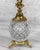 Glass Vintage Victorian Gold Ormolu Crystal Vanity Perfume Bottle For Sale - Image 7 of 9