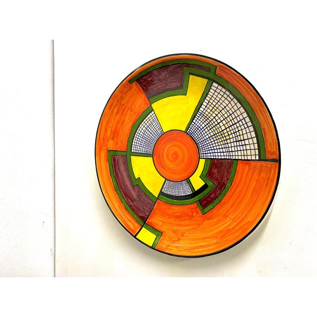 1980s Vintage Ceramic Plate, 1980s For Sale - Image 5 of 7