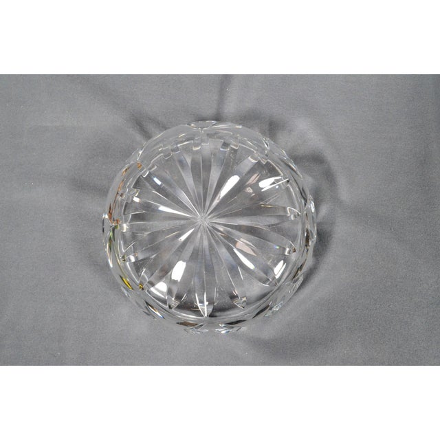 Vintage Saint-Louis French Hand-Cut Crystal Centerpiece Bowl, 20th Century For Sale - Image 12 of 15