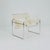 Mid-Century B3 Wassily Armchair in White Teddy Fabric by Marcel Brauer, Italy, 1990s For Sale - Image 11 of 11