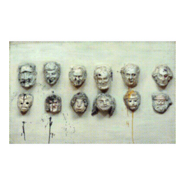 'Masks' - 49' X 30' Original Contemporary Fine Art Photograph Print by Diane Grant Studio For Sale