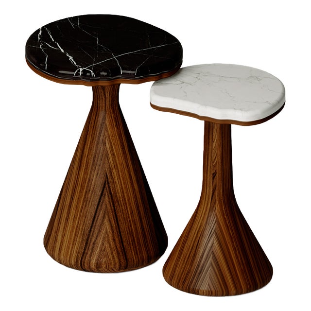 Ginkgo Side Table from Alma De Luce For Sale
